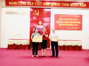 Phường Cao Xanh: Tổng kết công tác quản lý, giáo dục thanh thiếu niên, học sinh hè năm 2022, công tác khuyến học năm học 2021-2022