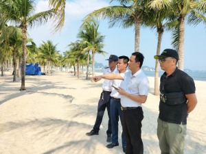 Xác minh nội dung clip gây phản cảm trên bãi biển Hạ Long 