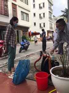 Ngăn chặn ổ dịch sốt xuát huyết tại tổ 5 khu 6A, phường Hồng Hải