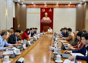 Thường trực Thành ủy giao ban với Bí thư các phường, xã về thực hiện Quy định số 11-QĐ/TW