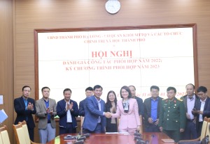UBND thành phố Hạ Long ký chương trình phối hợp năm 2023