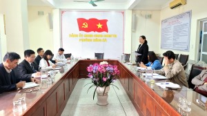 Khảo sát tình hình thực hiện các chính sách an sinh - xã hội nhân dịp Tết Quý Mão trên địa bàn phường Hồng Hà.