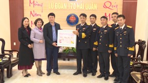 Phó Chủ tịch UBND TP Nguyễn Ngọc Sơn thăm, chúc Tết các đơn vị lực lượng vũ trang năm 2023