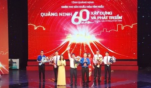 TP Hạ Long đạt giải nhì cuộc thi sân khấu hóa tìm hiểu “Quảng Ninh 60 năm xây dựng và phát triển” cụm các Thành phố, thị xã