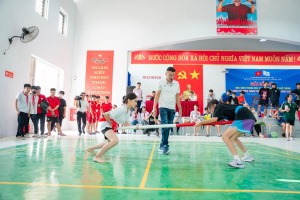 Sôi nổi Giải Đẩy Gậy – Hội khỏe phù đổng thành phố Hạ Long năm 2023-2024.
