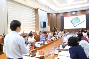 Thường trực Thành ủy nghe báo cáo tiến độ một số thiết chế văn hoá trên địa bàn