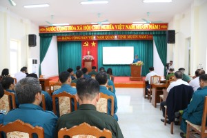 Phường Việt Hưng tổ chức tổng kết công tác quốc phòng, quân sự địa phương năm 2023