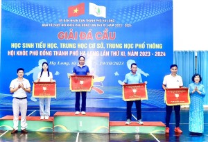 Giải đá cầu Hội khỏe Phù Đổng TP Hạ Long lần thứ XI