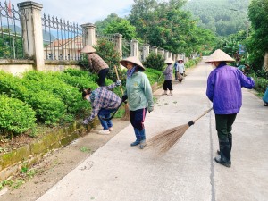 Xã Quảng La nỗ lực hoàn thành xã nông thôn mới nâng cao năm 2023