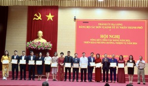 Đảng bộ các đơn vị kinh tế tư nhân tổng kết công tác năm 2023