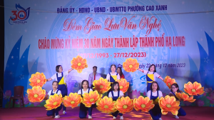 Tin Phường Cao Xanh LHVN chào mừng 30 năm thành lập thành phố