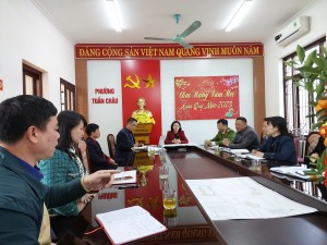 Họp bàn phương án tu bổ, tôn tạo Ao cá Bác Hồ trong khu lưu niệm Bác Hồ trên đảo Tuần Châu