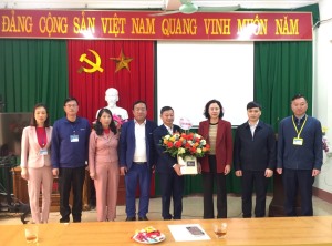 BTV Thành uỷ công bố quyết định về công tác cán bộ tại xã Dân Chủ
