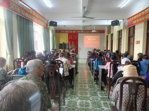 Xã Bằng Cả: lấy ý kiến Nhân dân tham gia góp ý Dự thảo Luật Đất đai (sửa đổi)