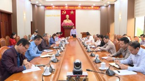 Thường trực Thành uỷ giao ban với Bí thư Đảng uỷ các xã, phường về thực hiện nhiệm vụ Quý I/2023