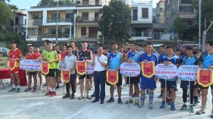 Khai mạc giải bóng chuyền nam các CLB thành phố Hạ Long mở rộng 