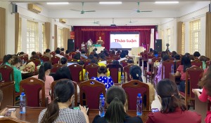 Hội thi kỹ năng nghiệp vụ bí thư cấp ủy cơ sở - cụm số 6