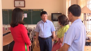Lãnh đạo thành phố kiểm tra công tác chuẩn bị tổ chức kỳ thi tuyển sinh lớp 10 THPT, năm học 2023 – 2024