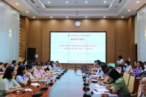 Bộ GD&ĐT kiểm tra công tác phổ cập giáo dục, xóa mù chữ năm 2022 tại thành phố Hạ Long
