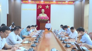 Thường trực Thành ủy: giao ban công tác tuần