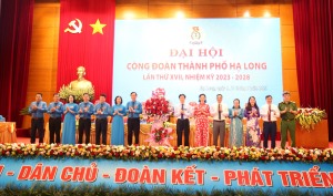 Đại hội công đoàn thành phố Hạ Long lần thứ XVII thành công tốt đẹp