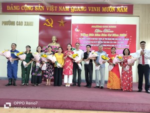 Phường Cao Xanh liên hoan tiếng hát khu dân cư năm 2023