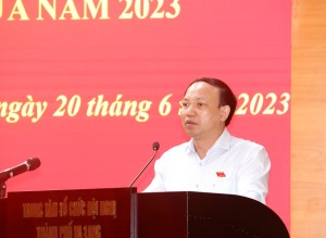 Đại biểu HĐND tỉnh, đại biểu HĐND thành phố tiếp xúc cử tri trước kỳ họp thường lệ giữa năm 2023