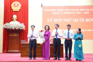 HĐND Thành phố Hạ Long khoá II, nhiệm kỳ 2021- 2026 bầu bổ sung chức danh Chủ tịch HĐND Thành phố