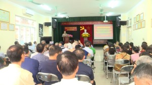 Đồng chí Bí thư Thành ủy dự sinh hoạt Chi bộ tại khu 8, phường Hồng Hải