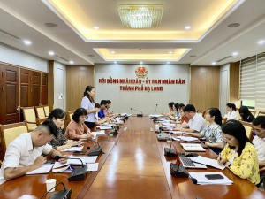 Đoàn giám sát HĐND Tỉnh làm việc với TP Hạ Long về công tác quản lý các cơ sở giáo dục mầm non tư thục