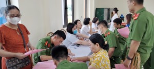 Chương trình hiến máu tình nguyện phường Hà Trung năm 2023 