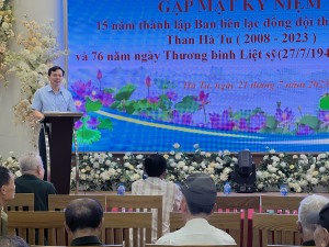 Ban liên lạc đồng đội Thương binh Công ty Than Hà Tu gặp mặt Thương bệnh binh qua các thời kỳ