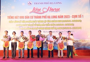 Liên hoan tiếng hát khu dân cư thành phố Hạ Long năm 2023 - cụm số 1