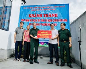 Phường Hà Phong: hoàn thành hỗ trợ xây mới, sửa chữa nhà cho các hộ khó khăn năm 2023