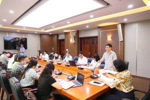 Nghe tiến độ và cho ý kiến về công tác triển khai Cuộc thi sân khấu hoá tìm hiểu "Quảng Ninh 60 năm xây dựng và phát triển"