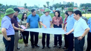 Đoàn giám sát của Ủy ban MTTQ tỉnh Quảng Ninh làm việc tại TP Hạ Long 