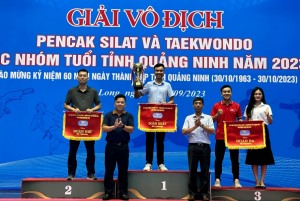TP Hạ Long: Đạt giải nhìn toàn đoàn Giải Vô địch các lứa tuổi Pencak Silat – Taekwondo tỉnh Quảng Ninh năm 2023