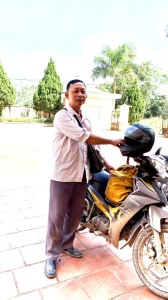 Ông Đặng Văn Thành, người có uy tín xã Đồng Sơn với công việc kết nối niềm vui