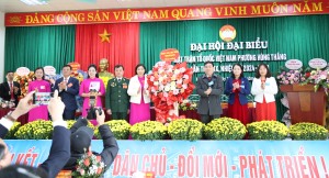 Đại hội MTTQ Việt Nam phường Hùng Thắng nhiệm kỳ 2024 – 2029