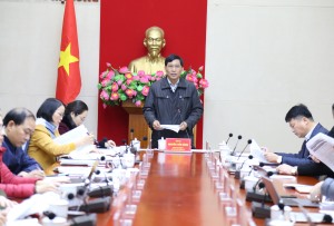 UBND thành phố họp thường kỳ tháng 1/2024