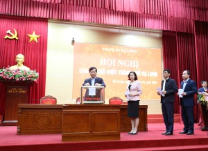 Thành ủy Hạ Long thực hiện quy trình giới thiệu nhân sự ứng cử bầu bổ sung chức danh Phó Chủ tịch UBND thành phố