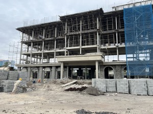 Tập trung thi công trường THPT Ngô Quyền