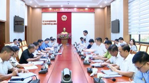 Lãnh đạo Thành phố làm việc với Sở nông nghiệp