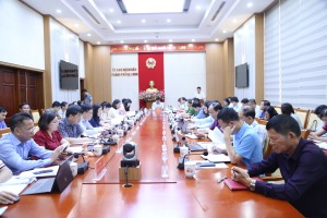 UBND thành phố giao ban thường kỳ tháng 10/2024