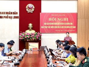 Hội nghị Báo cáo viên TP Hạ Long mở rộng Quý IV năm 2024