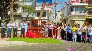 Phường Yết Kiêu: Khánh thành và gắn biển công trình chào mừng ĐH Đảng Bộ TP Hạ Long, nhiệm kỳ 2025 – 2030
