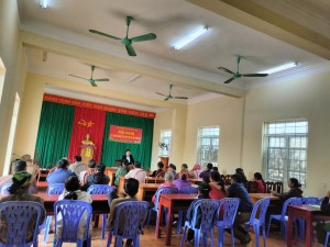 Xã Lê Lợi tổ chức Hội nghị tập huấn bảo trợ xã hội năm 2024
