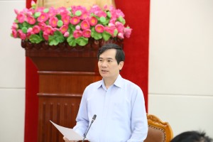 BTV Thành uỷ bàn các giải pháp để giải quyết dứt điểm đơn thư của một số hộ dân tại khu vực tổ 6 khu 3B, phường Giếng Đáy