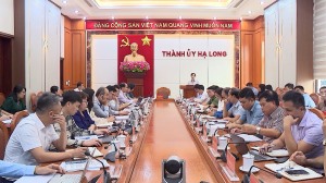 Hội nghị Giao ban, đối thoại với Bí thư Chi bộ, trưởng thôn khu, Trưởng Ban công tác mặt trận thôn, khu phố 