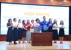 Tổng kết công tác Đoàn - Đội trường học năm học 2023-2024; triển khai chương trình công tác năm học 2024-2025